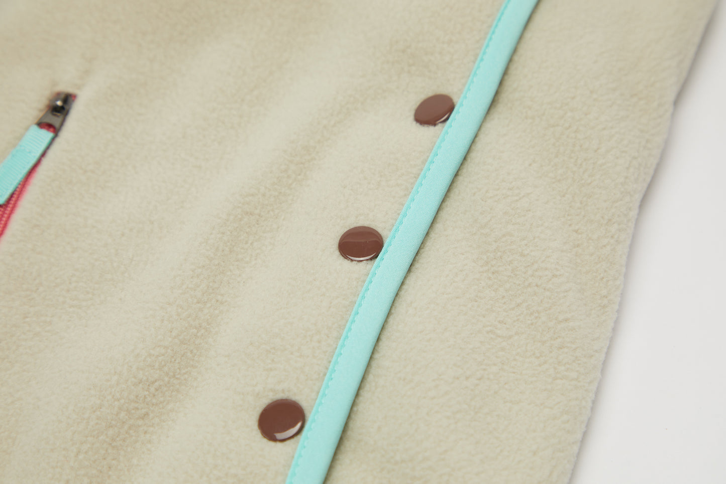 Outdoor Adventure Fleece Coat Pink Brown Fall Winter Collection