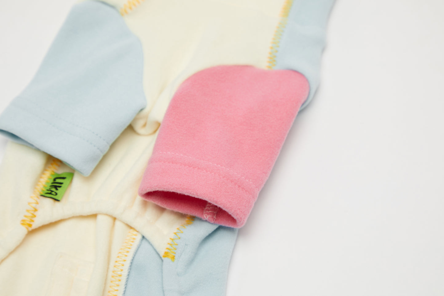 Cozy Dog Onesie Cream Blue Spring Summer Collection