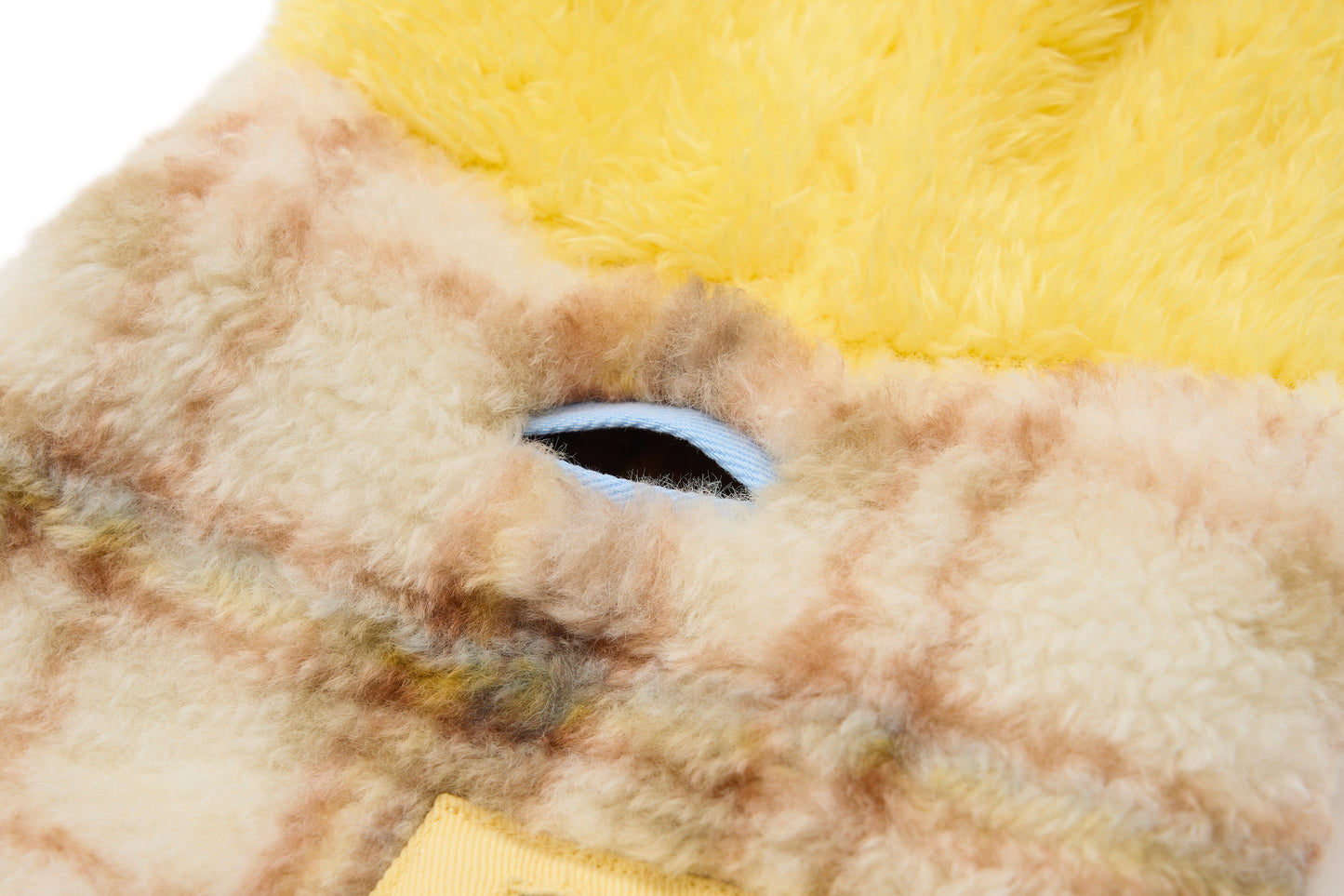 Outdoor Adventure Sherpa Coat Yellow Fall Winter Collection