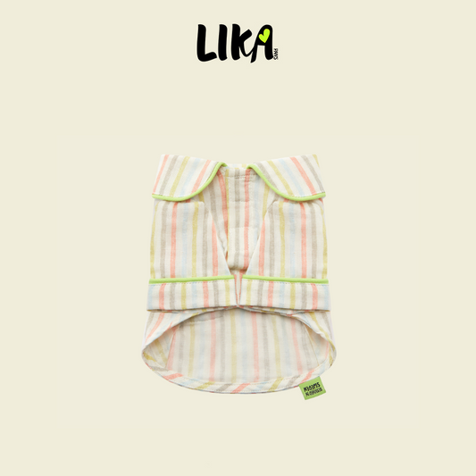 Pyjama-Set – 4-teilige Nachtwäsche aus Baumwolle für Haustiere