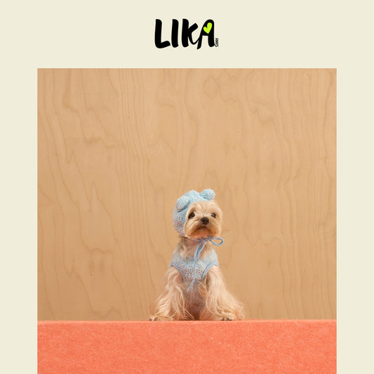 Daydream Plüsch-Loungewear-Set Blau