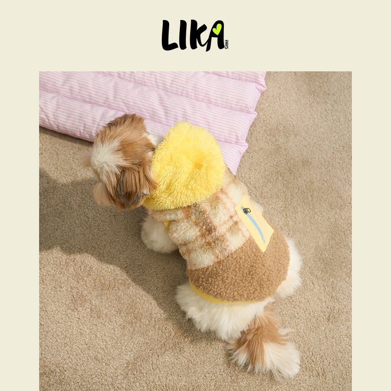 Outdoor Adventure Sherpa Coat Yellow