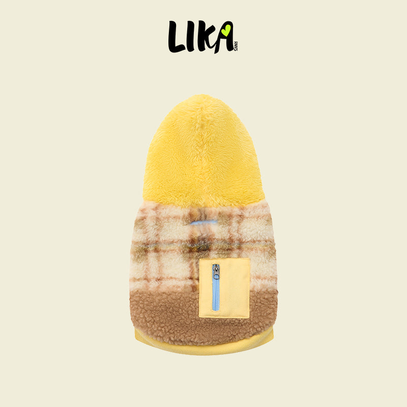 Outdoor Adventure Sherpa Coat Yellow