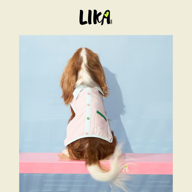 Ballroom Button Down Shirt Rose Pink - Shirt - LIKAPAWS