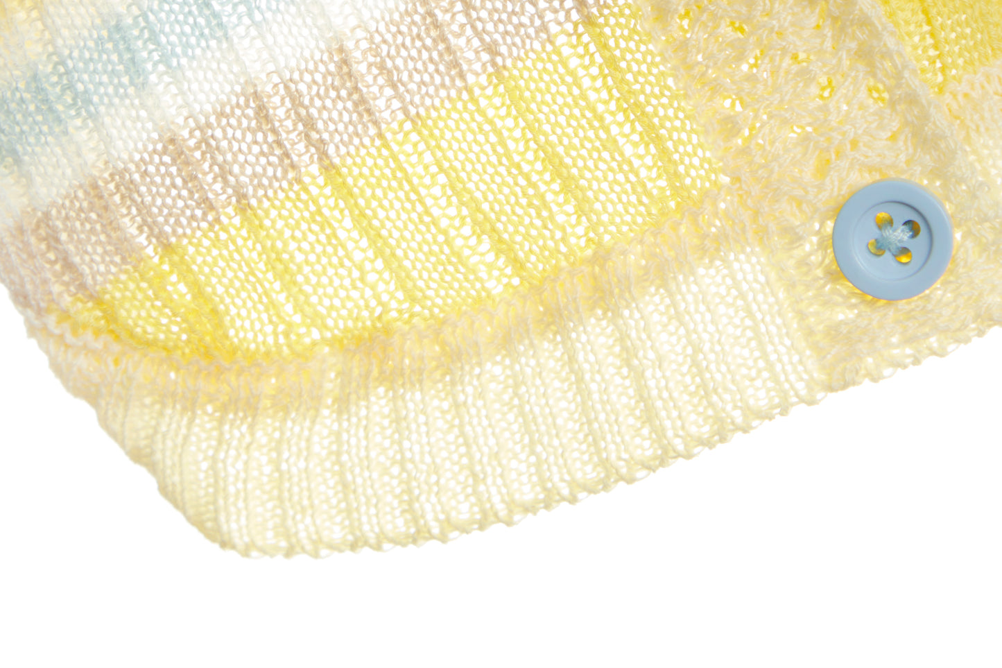 Breathable Linen-Blend Striped Dog Top Yellow Spring Summer Collection