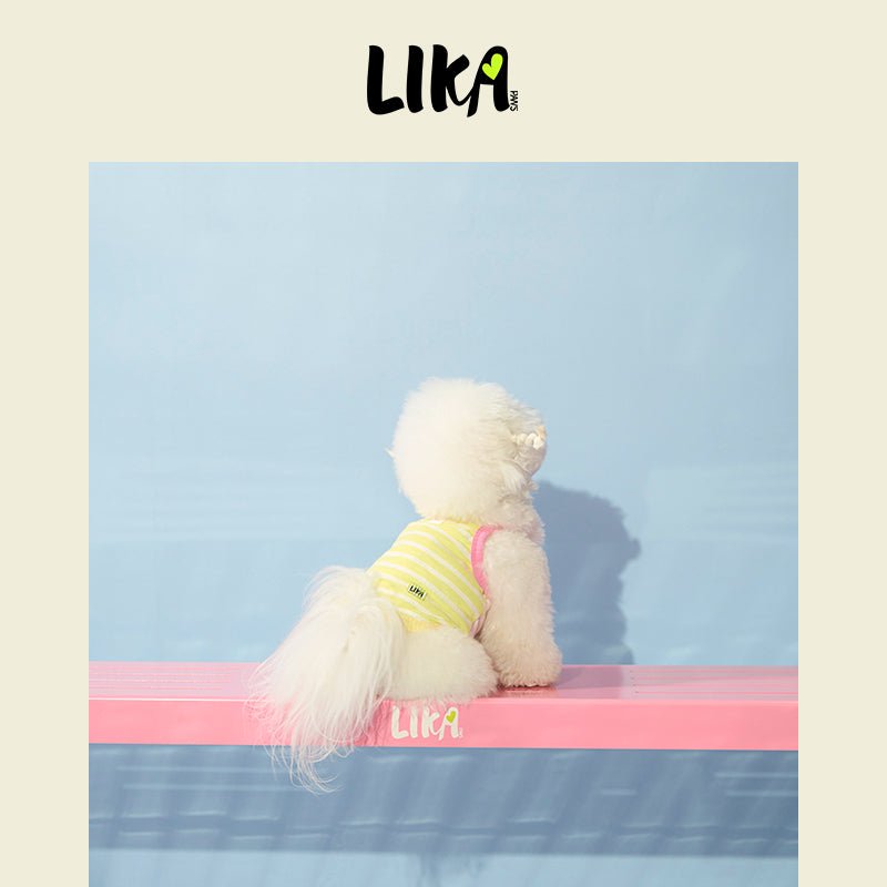 Cotton Striped Camisole Green - Shirt - LIKAPAWS