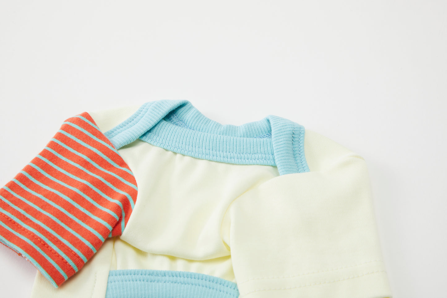 Color-Block T-Shirt Red Spring Summer Collection