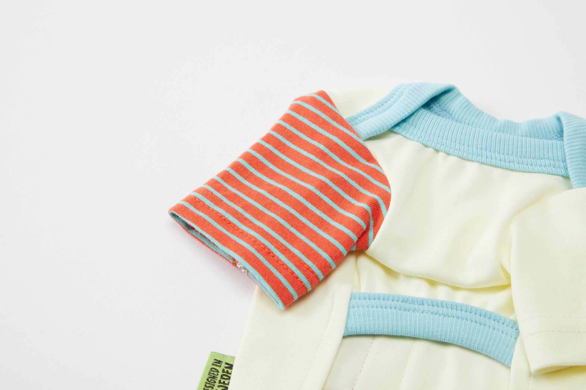 Color-Block T-Shirt Red Spring Summer Collection