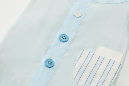 Summer Vacation Shirt & Hat Blue Spring Summer Collection