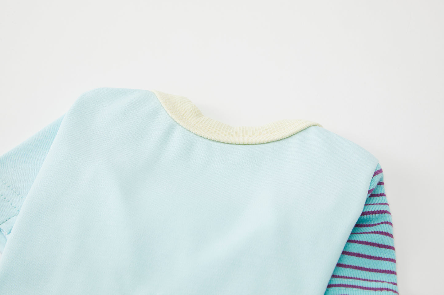 Color-Block T-Shirt Blue Spring Summer Collection