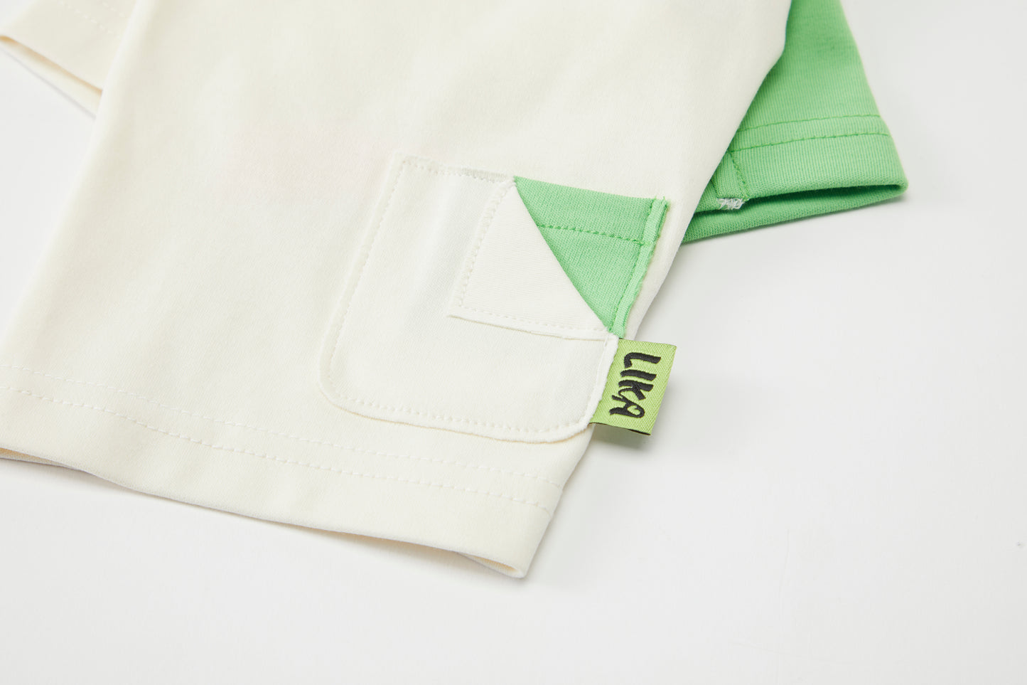 Color-Block T-Shirt Orange Spring Summer Collection