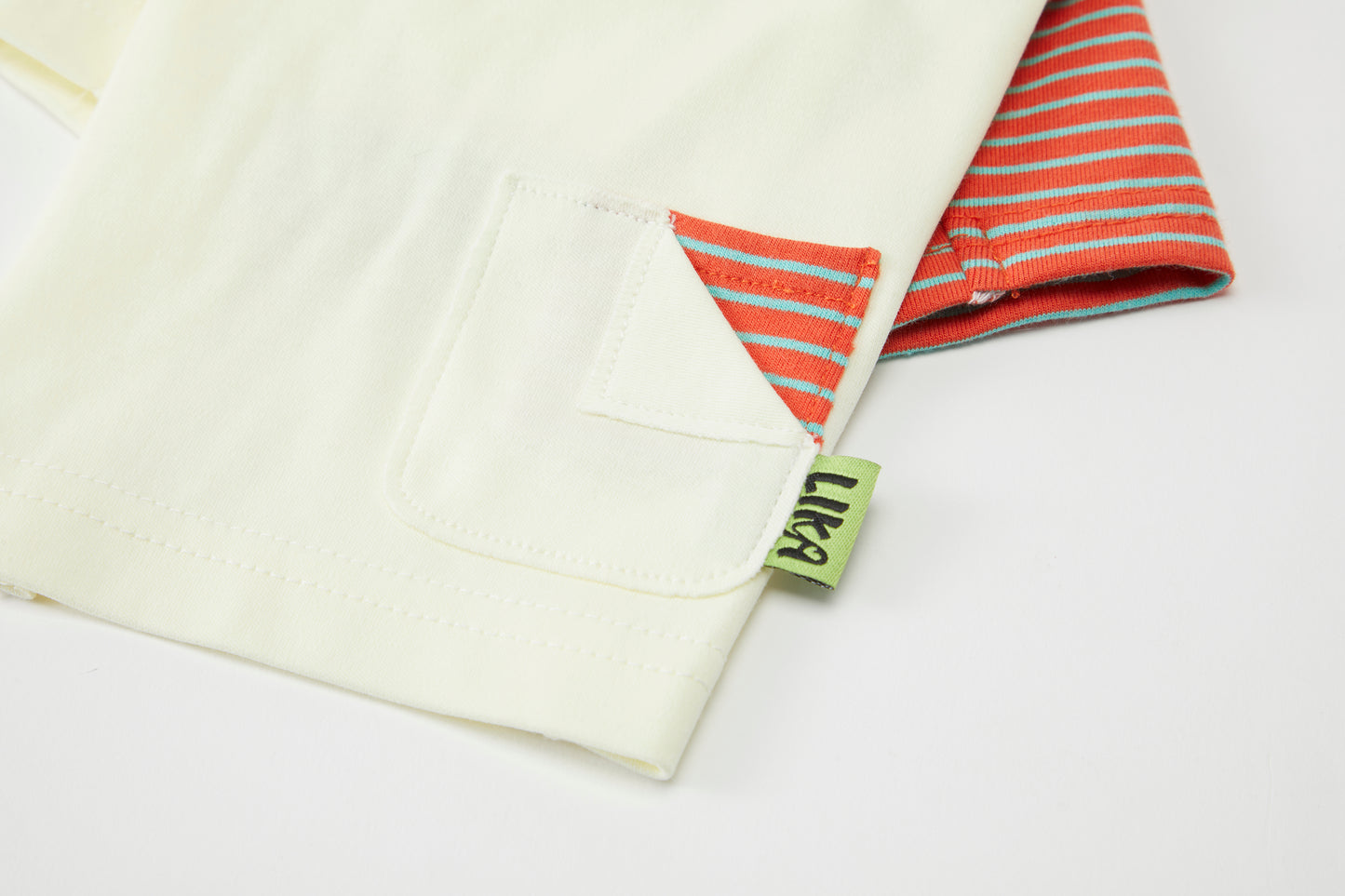 Color-Block T-Shirt Red Spring Summer Collection