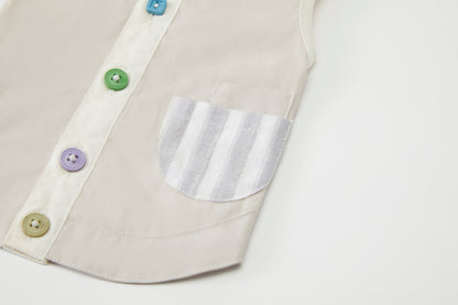 Summer Vacation Shirt & Hat Gray Spring Summer Collection