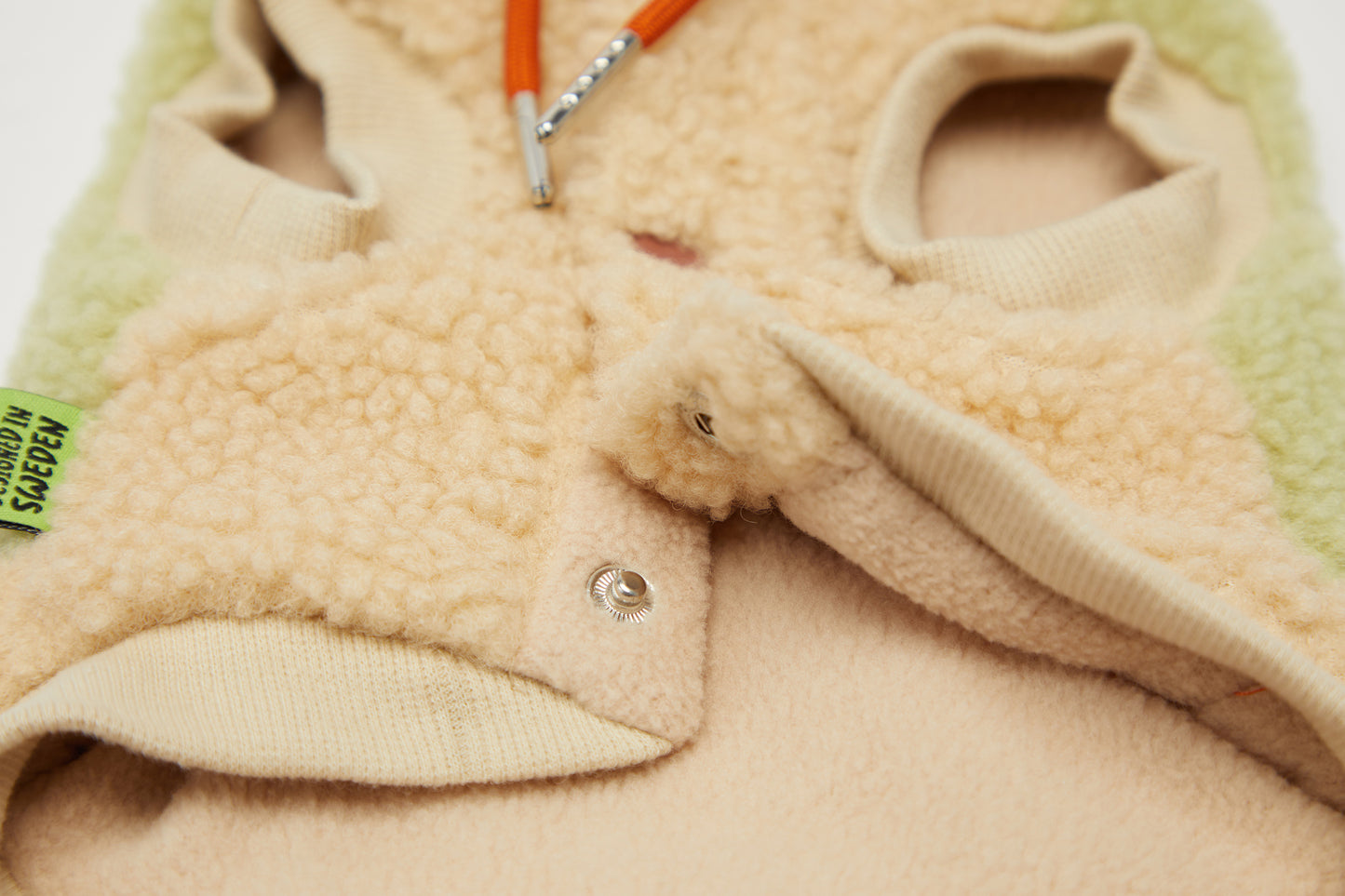 Outdoor Adventure Fleece Coat Green Brown Fall Winter Collection