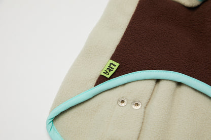 Outdoor Adventure Fleece Coat Pink Brown Fall Winter Collection