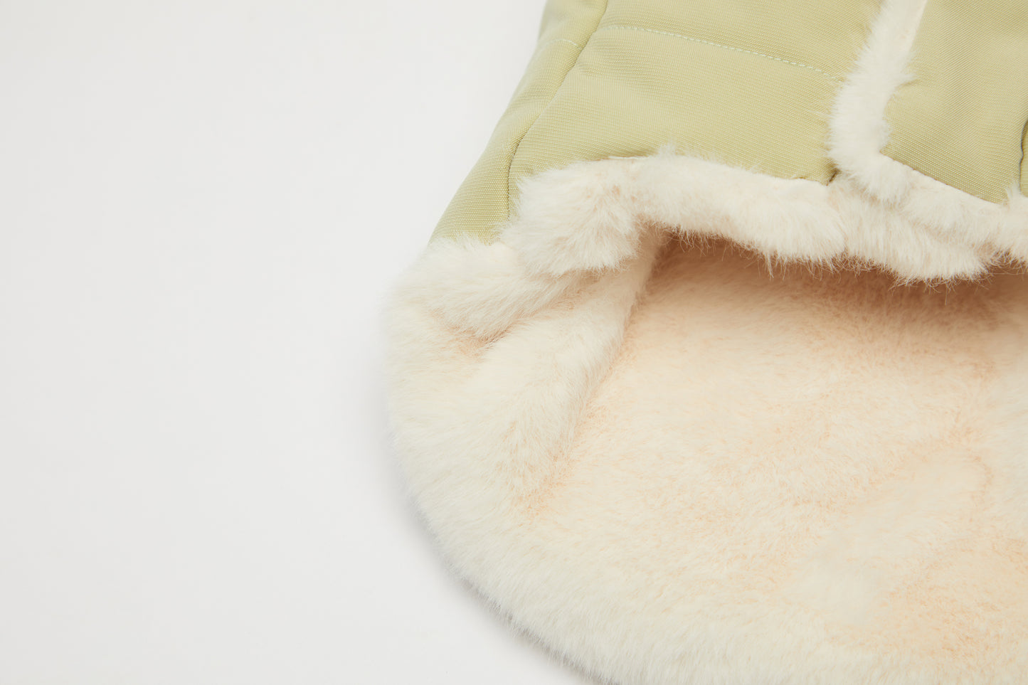 Nordic-Style Reversible Padded Jacket Green Fall Winter Collection