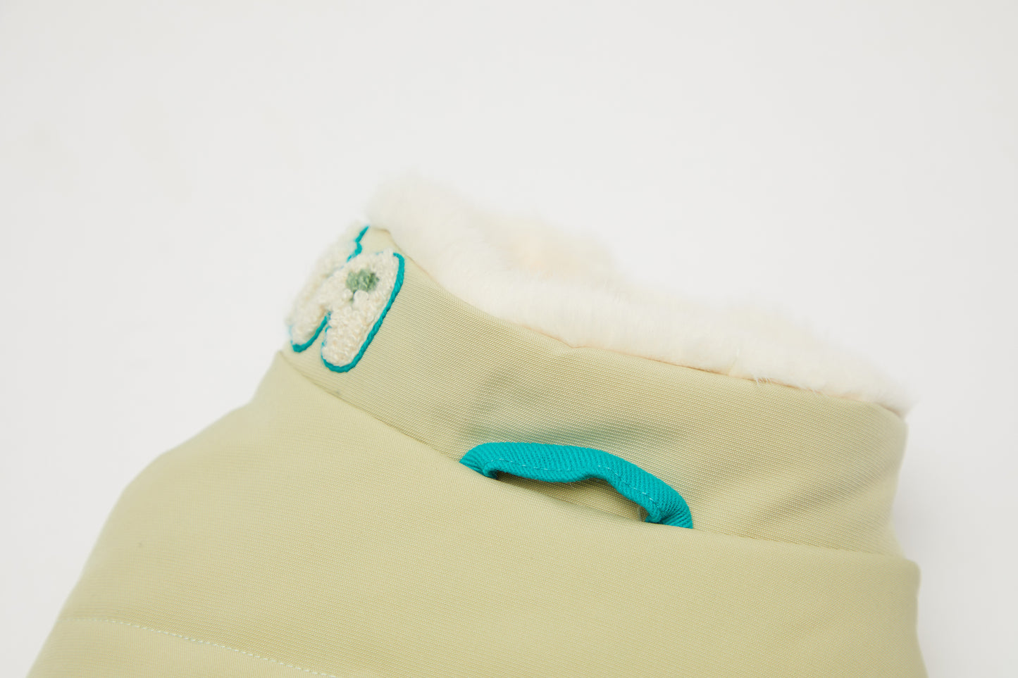 Nordic-Style Reversible Padded Jacket Green Fall Winter Collection