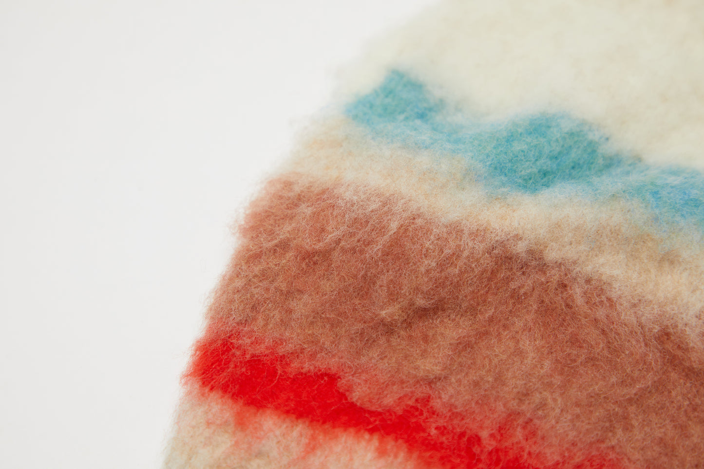 Fluffy Sweater Cream Red Spring Summer Collection