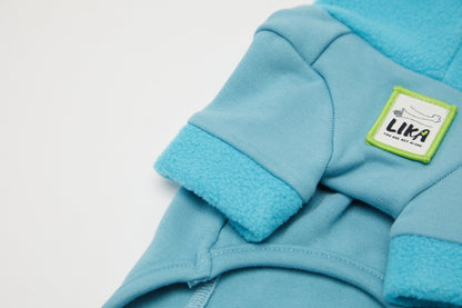 Thermal Dog Onesie Blue Spring Summer Collection