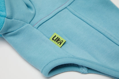 Thermal Dog Onesie Blue Spring Summer Collection
