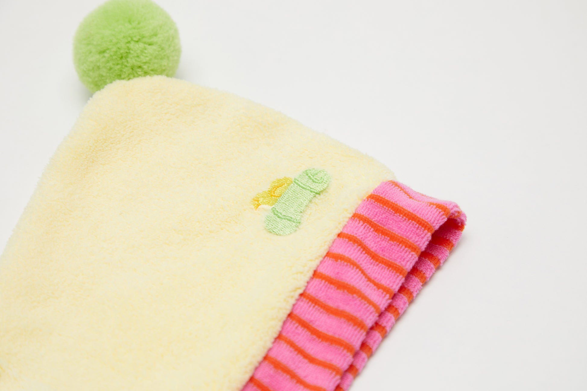 Quick-Dry Soft Bathrobe Yellow Spring Summer Collection