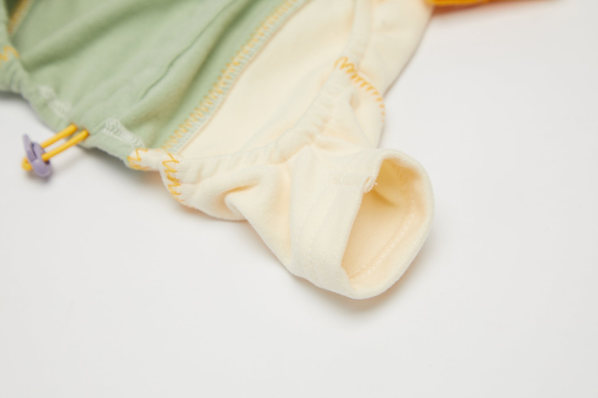 Cozy Dog Onesie Cream Green Spring Summer Collection