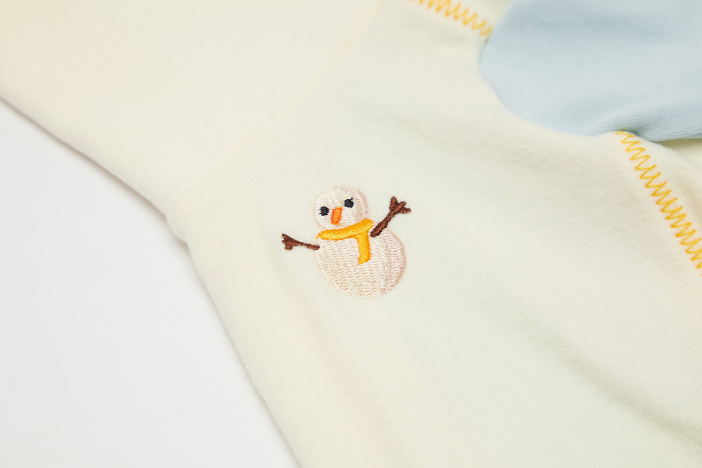 Cozy Dog Onesie Cream Blue Spring Summer Collection