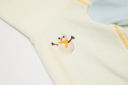 Cozy Dog Onesie Cream Blue Spring Summer Collection