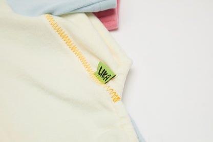 Cozy Dog Onesie Cream Blue Spring Summer Collection