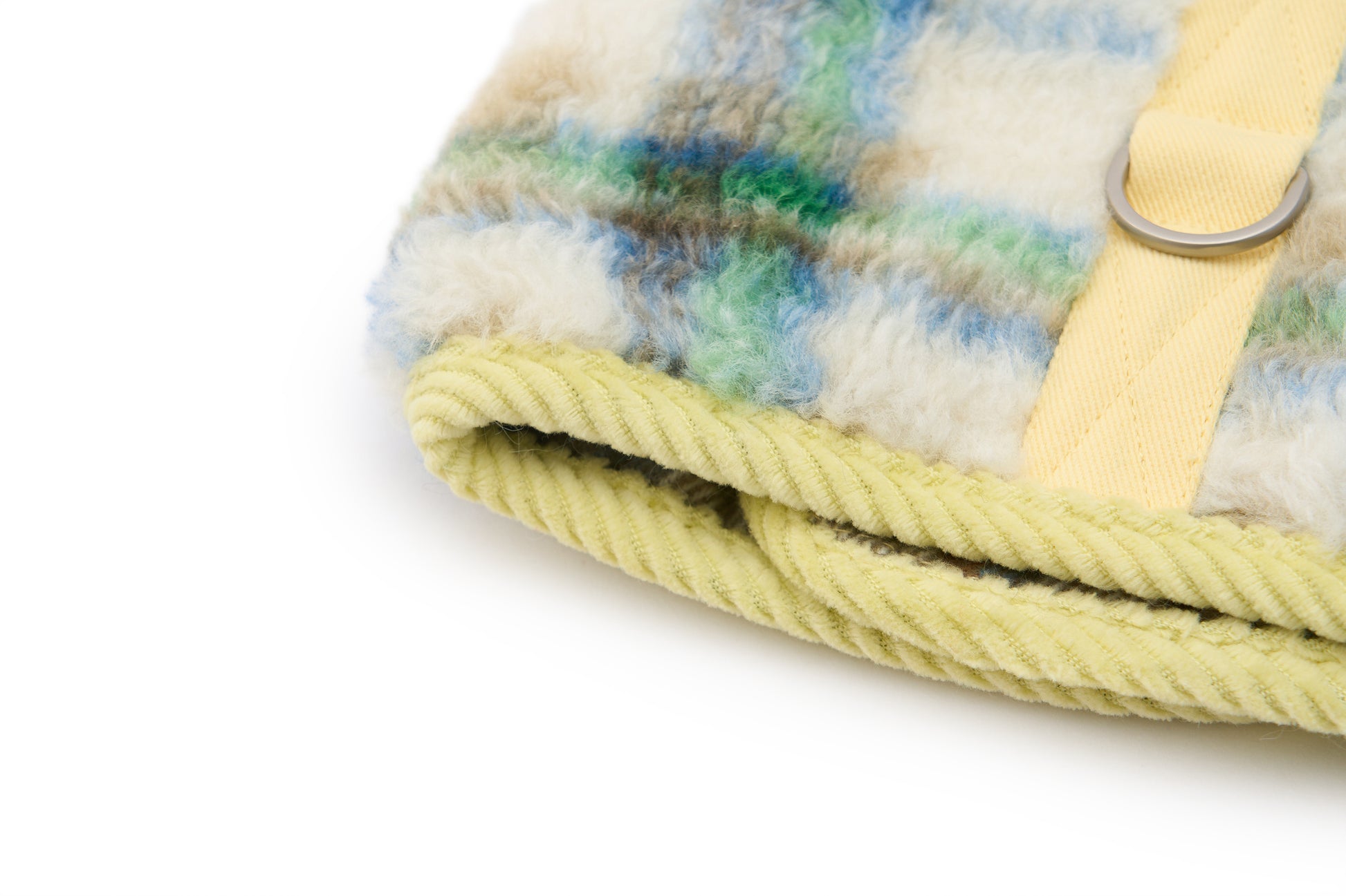 Reversible Felt Harness Green Fall Winter Collection