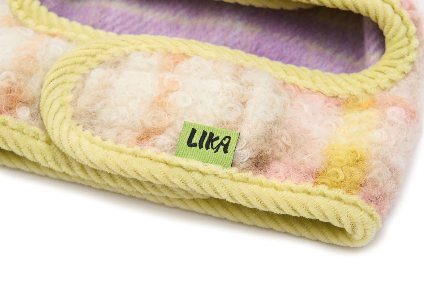 Reversible Felt Harness Orange Fall Winter Collection