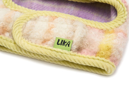 Reversible Felt Harness Orange Fall Winter Collection