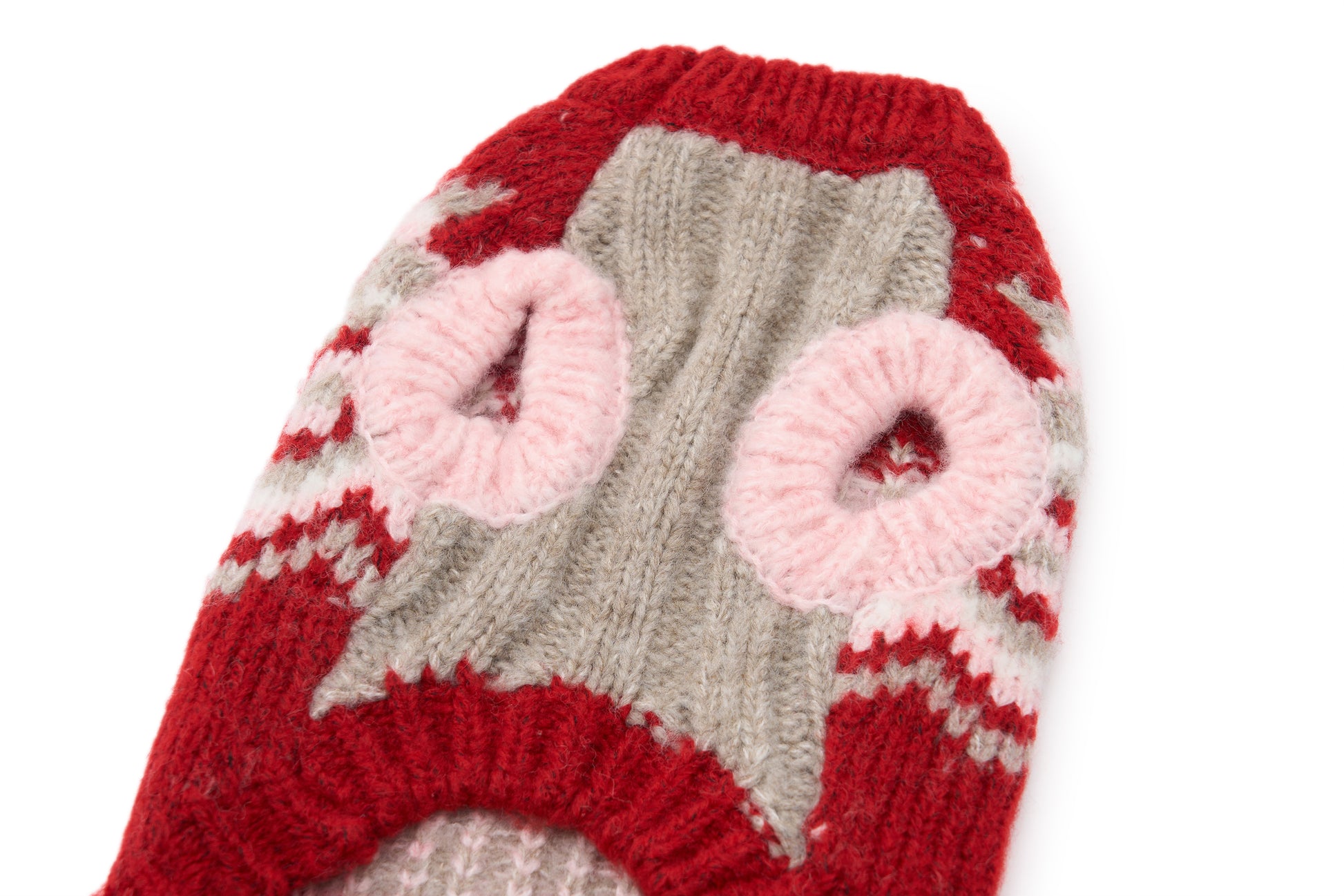 Colorful Fair Isle Sweater Red Fall Winter Collection