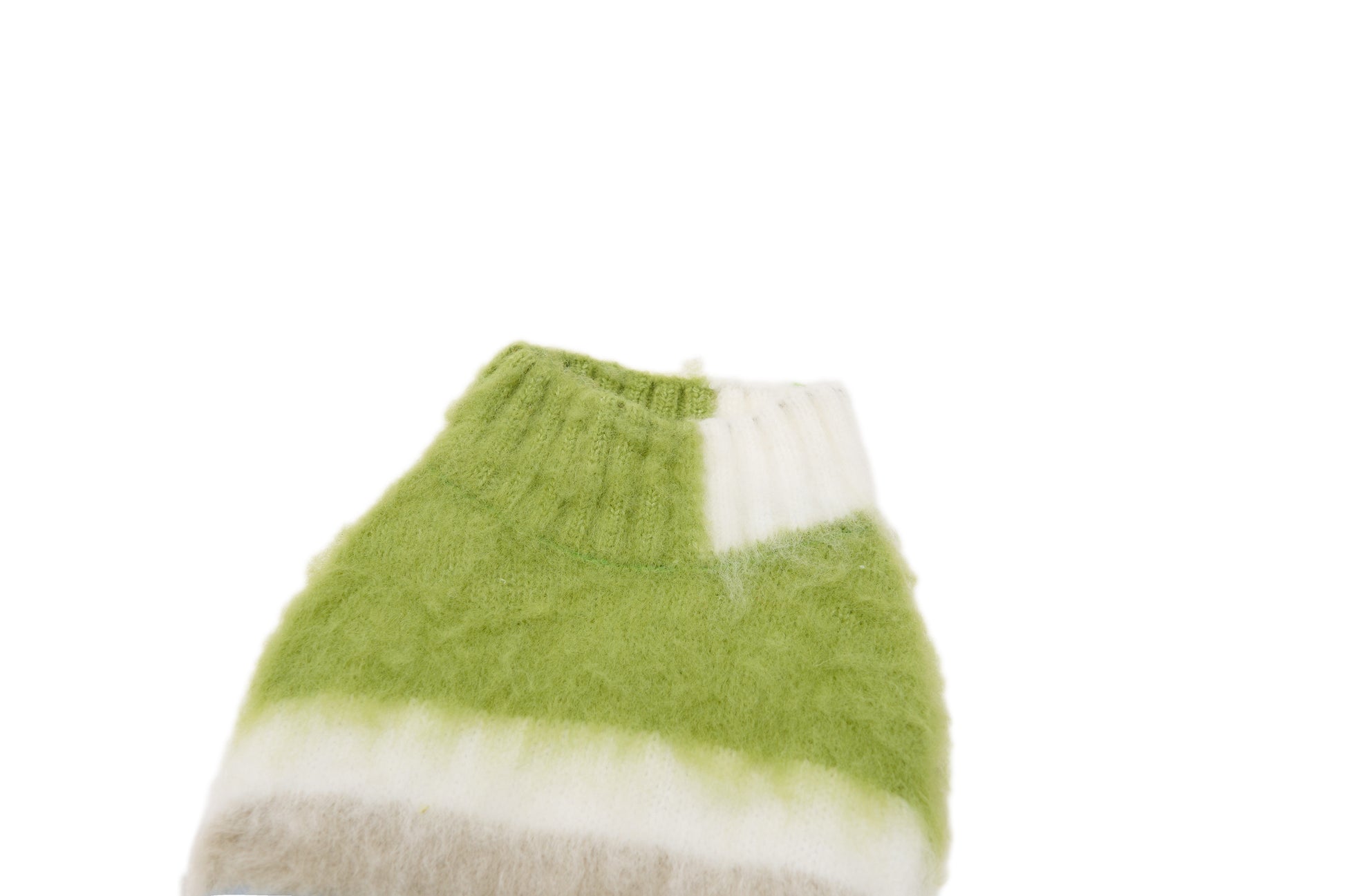 Velvet Brushed Sweater Green Fall Winter Collection