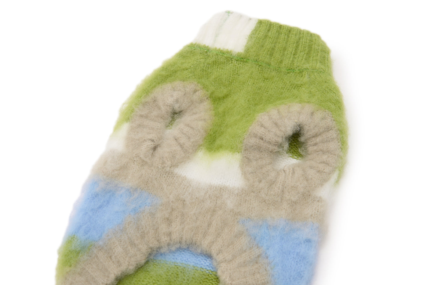 Velvet Brushed Sweater Green Fall Winter Collection