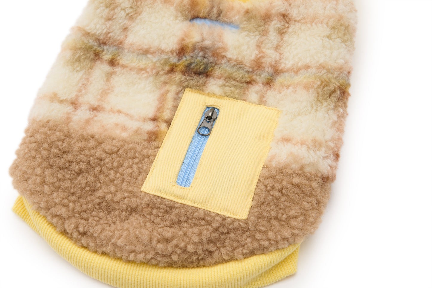 Outdoor Adventure Sherpa Coat Yellow Fall Winter Collection