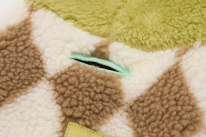 Outdoor Adventure Sherpa Coat Green Fall Winter Collection