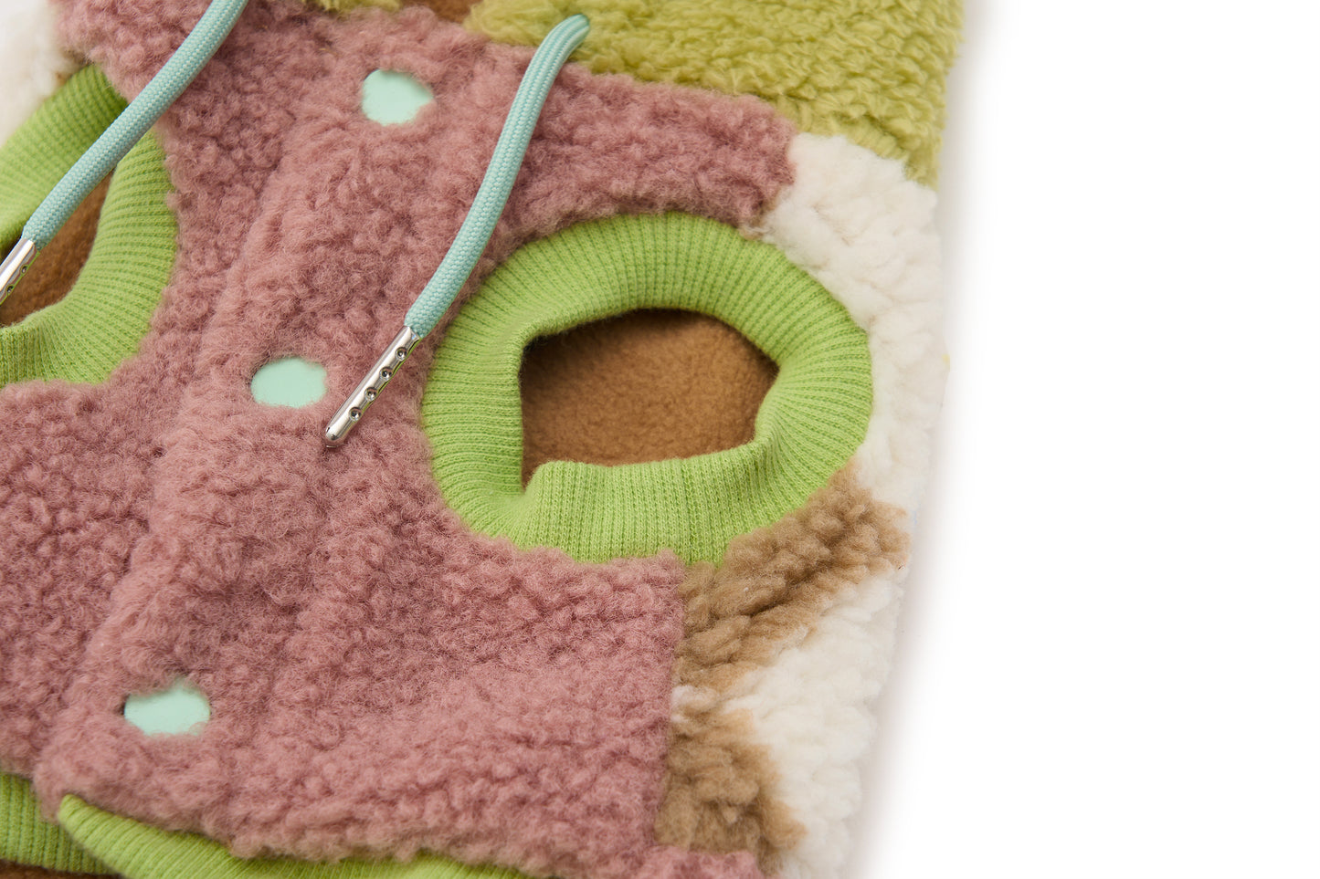 Outdoor Adventure Sherpa Coat Green Fall Winter Collection