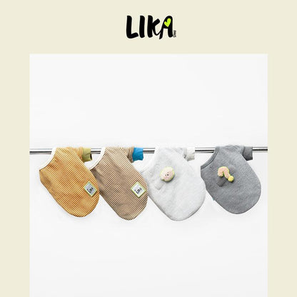 7x24 With You Short Sleeved Shirt - Khaki Black - Shirt - LIKAPAWS