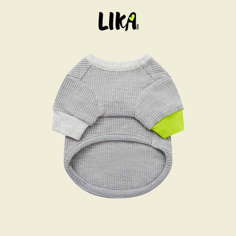 7x24 With You Short Sleeved Shirt - Light Gray - Shirt - LIKAPAWS