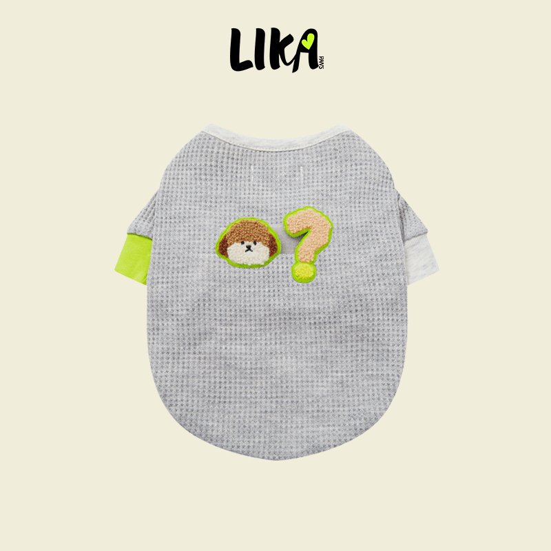 7x24 With You Short Sleeved Shirt - Light Gray - Shirt - LIKAPAWS