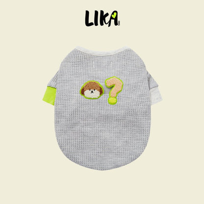 7x24 With You Short Sleeved Shirt - Light Gray - Shirt - LIKAPAWS