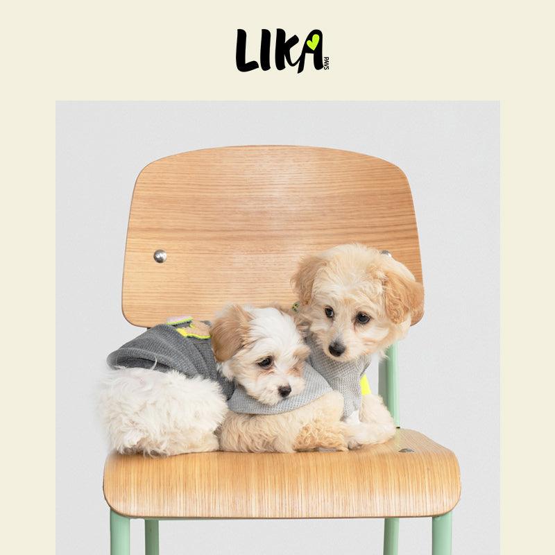 7x24 With You Short Sleeved Shirt - Light Gray - Shirt - LIKAPAWS