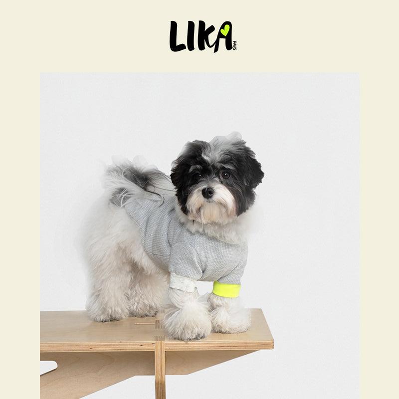 7x24 With You Short Sleeved Shirt - Light Gray - Shirt - LIKAPAWS