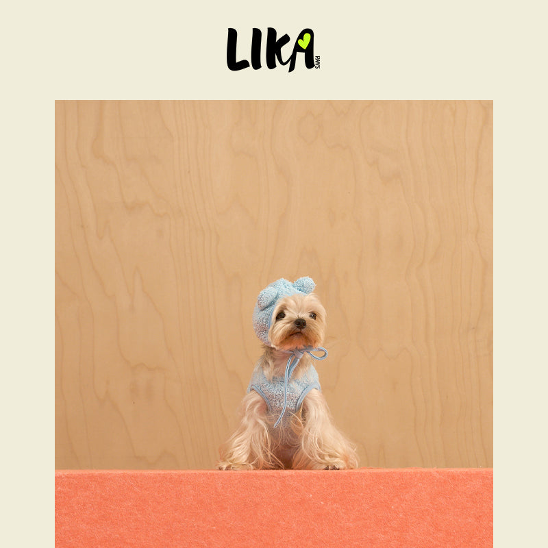 Daydream Plush Loungewear Set Blue