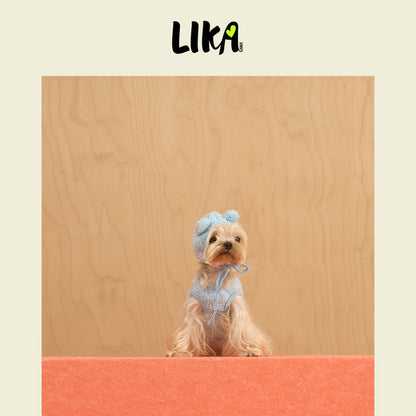 Daydream Plush Loungewear Set Blue