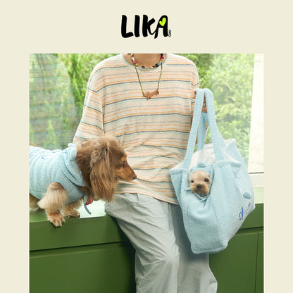 Daydream Plush Loungewear Set Blue