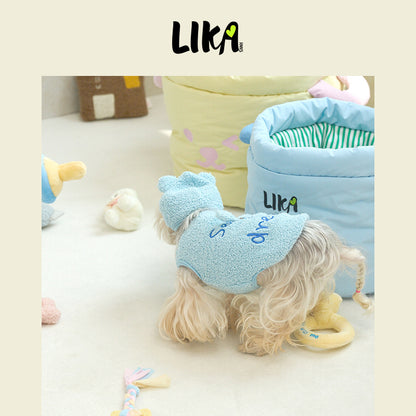 Daydream Plush Loungewear Set Blue