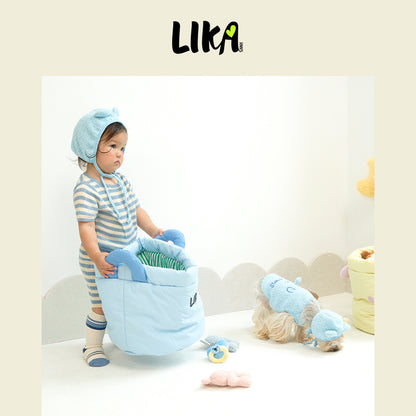 Big Stomach Storage Organizer Yellow