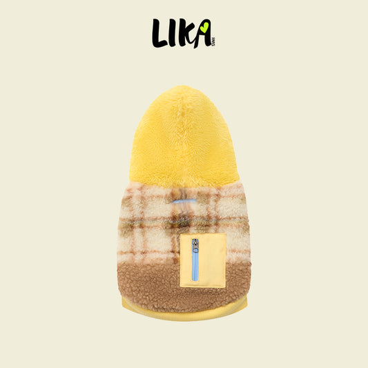 Outdoor Adventure Sherpa Coat Yellow